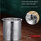 4Piece Stainless Steel Tempura Fryer Pot Set Small Deep Frying Pan With Basket Lid For Kitchen Co 5