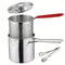 4Piece Stainless Steel Tempura Fryer Pot Set Small Deep Frying Pan With Basket Lid For Kitchen Co 6