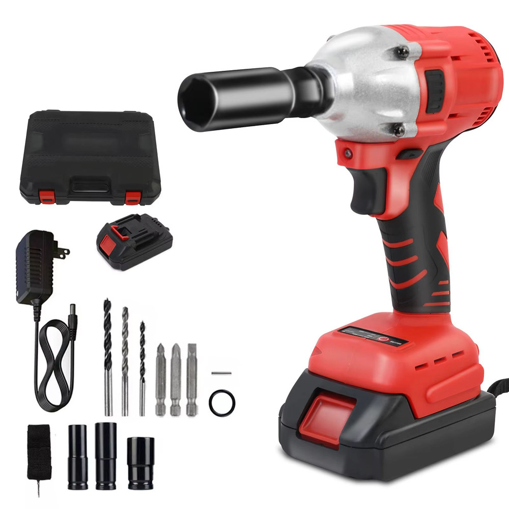 1000Nm Cordless Impact Wrench Drill Brushless High Torque 20V Electric Power Tool With Battery Fa 6