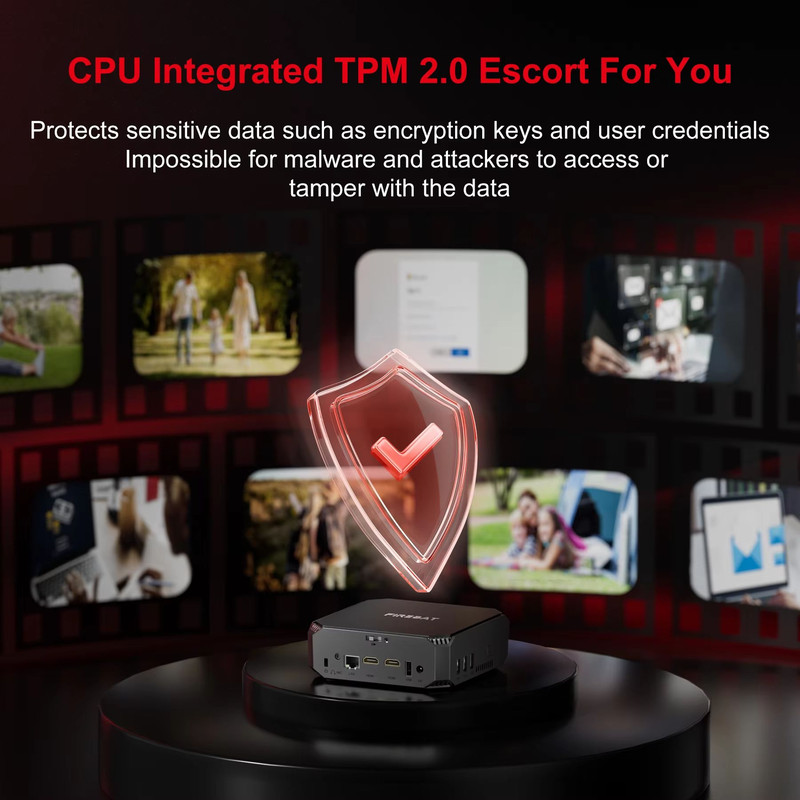 FIREBAT AK2 PLUS Mini PC Intel N150 16GB RAM 512GB SSD Dual Band WiFi 5 BT42 Compact Desktop Gami