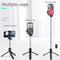Portable Bluetooth Selfie Stick Tripod With Remote Fill Light Extendable Wireless Phone Stand For 3