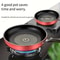 Premium 24cm Cast Iron Omelette Pan Nonstick Honeycomb Frying Pan For Gas Electric Cooktops 1