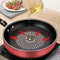 Premium 24cm Cast Iron Omelette Pan Nonstick Honeycomb Frying Pan For Gas Electric Cooktops 3