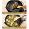 Premium 24cm Cast Iron Omelette Pan Nonstick Honeycomb Frying Pan For Gas Electric Cooktops 4