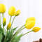 5pcs Real Touch Artificial Tulips HighQuality Pink Silicone Fake Flowers For Home Decor Weddings 4