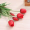 5pcs Real Touch Artificial Tulips HighQuality Pink Silicone Fake Flowers For Home Decor Weddings 6