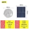 Solar Ceiling Light With Remote Control 60W500W Indoor Outdoor LED SolarPowered Lamp For Garden H 10