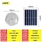 Solar Ceiling Light With Remote Control 60W500W Indoor Outdoor LED SolarPowered Lamp For Garden H 7