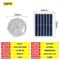 Solar Ceiling Light With Remote Control 60W500W Indoor Outdoor LED SolarPowered Lamp For Garden H 8