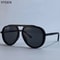 Mens Oversized Polarized Pilot Sunglasses Luxury Double Beam Vintage Driving Shades 18