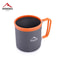 Widesea Lightweight Aluminum Camping Mug Durable Outdoor Cup For Hiking Trekking Travel 0