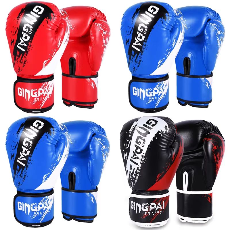 Premium Adult Boxing Gloves For Training Sparring Fighting Adjustable Hand Protector 1