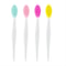Silicone Face Cleansing Brush With Replacement Heads Exfoliating Blackhead Removal Tool 5