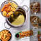 Japanese Stainless Steel Deep Frying Pot With Thermometer  Lid  Tempura Fryer Pan 2024 Cm 1