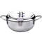 Japanese Stainless Steel Deep Frying Pot With Thermometer  Lid  Tempura Fryer Pan 2024 Cm 5