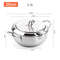 Japanese Stainless Steel Deep Frying Pot With Thermometer  Lid  Tempura Fryer Pan 2024 Cm 6