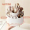 360 Rotating Makeup Organizer MultiFunctional Cosmetic Storage Holder With 5 Compartments 2