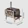 Portable Mini Folding Charcoal Stove Stainless Steel Outdoor Fire Pit Camping Wood Burner 2