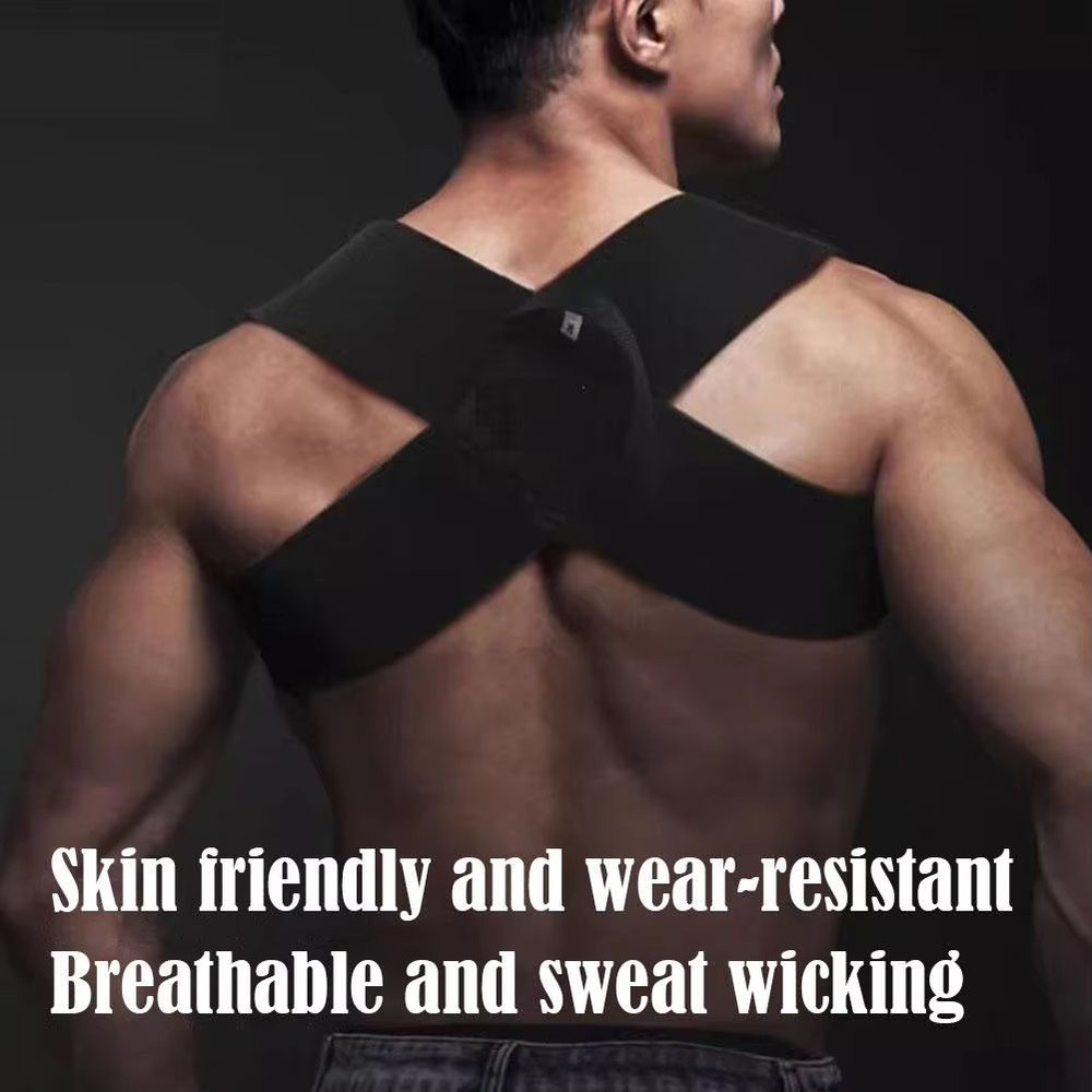 Adjustable Back Posture Corrector Brace Spine Shoulder Lumbar Support Belt 4