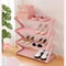 Creative ZShaped MultiLayer Shoe Rack SpaceSaving Shoe Storage Organizer For Home Dorm 2