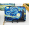 Van Gogh Art Card Holder Wallet Premium Vegan Leather MultiFunction Zipper Wallet For Men Women 11