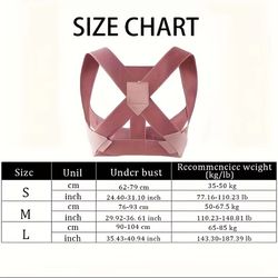 invisible hunchback corrector for adults – adjustable posture correction brace with straps