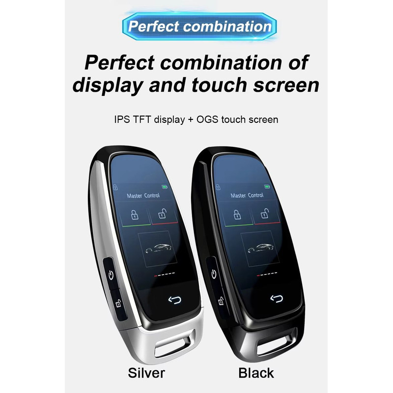 CF920 Universal Smart LCD Car Key Modified Keyless Entry Remote With Auto Lock Display For Audi B 2