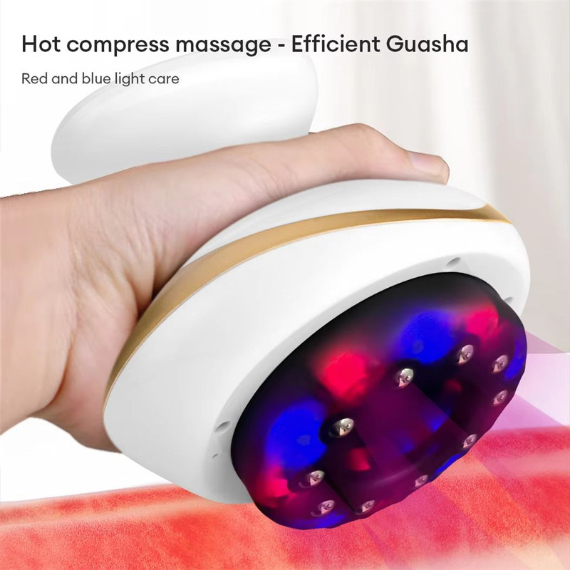 Electric EMS Body Massager With LCD Display  Cupping Therapy Guasha Scraping Vacuum Suction  IR Hea 1