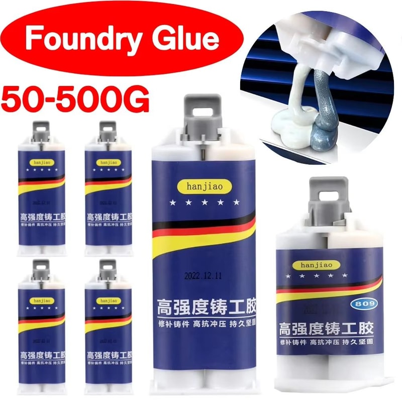 Extra Strong Foundry Glue High Temperature Liquid Metal Repair Adhesive For Welding Copper Aluminu 0