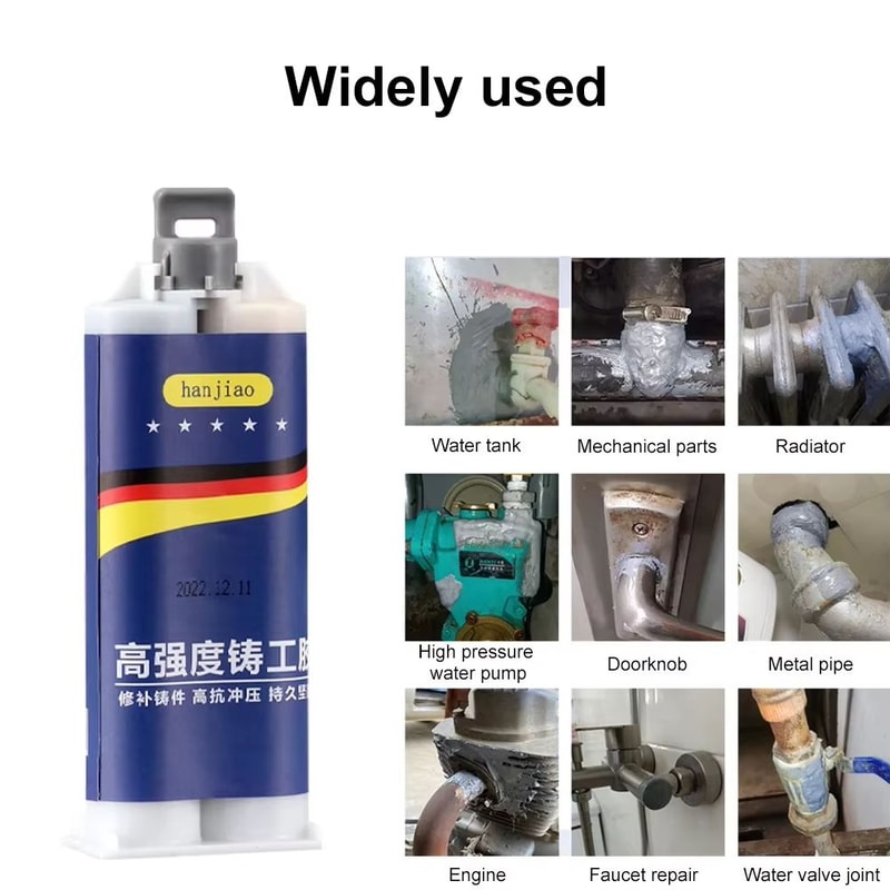 Extra Strong Foundry Glue High Temperature Liquid Metal Repair Adhesive For Welding Copper Aluminu 3