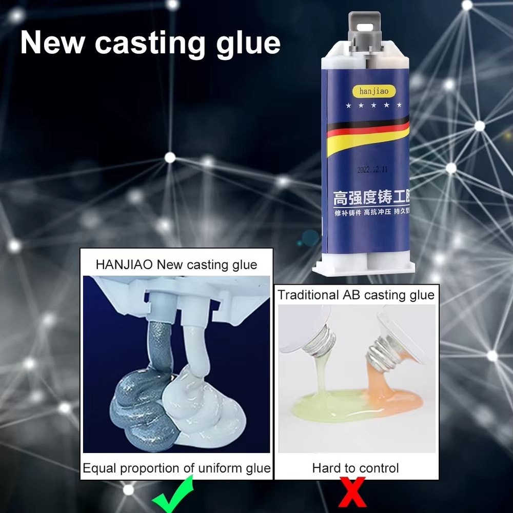 Extra Strong Foundry Glue High Temperature Liquid Metal Repair Adhesive For Welding Copper Aluminu 4