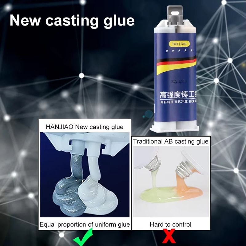 Extra Strong Foundry Glue High Temperature Liquid Metal Repair Adhesive For Welding Copper Aluminu 4