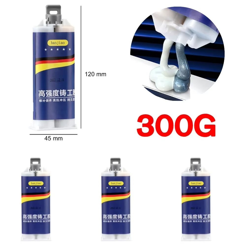 Extra Strong Foundry Glue High Temperature Liquid Metal Repair Adhesive For Welding Copper Aluminu 10