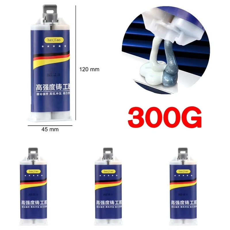 Extra Strong Foundry Glue High Temperature Liquid Metal Repair Adhesive For Welding Copper Aluminu 10