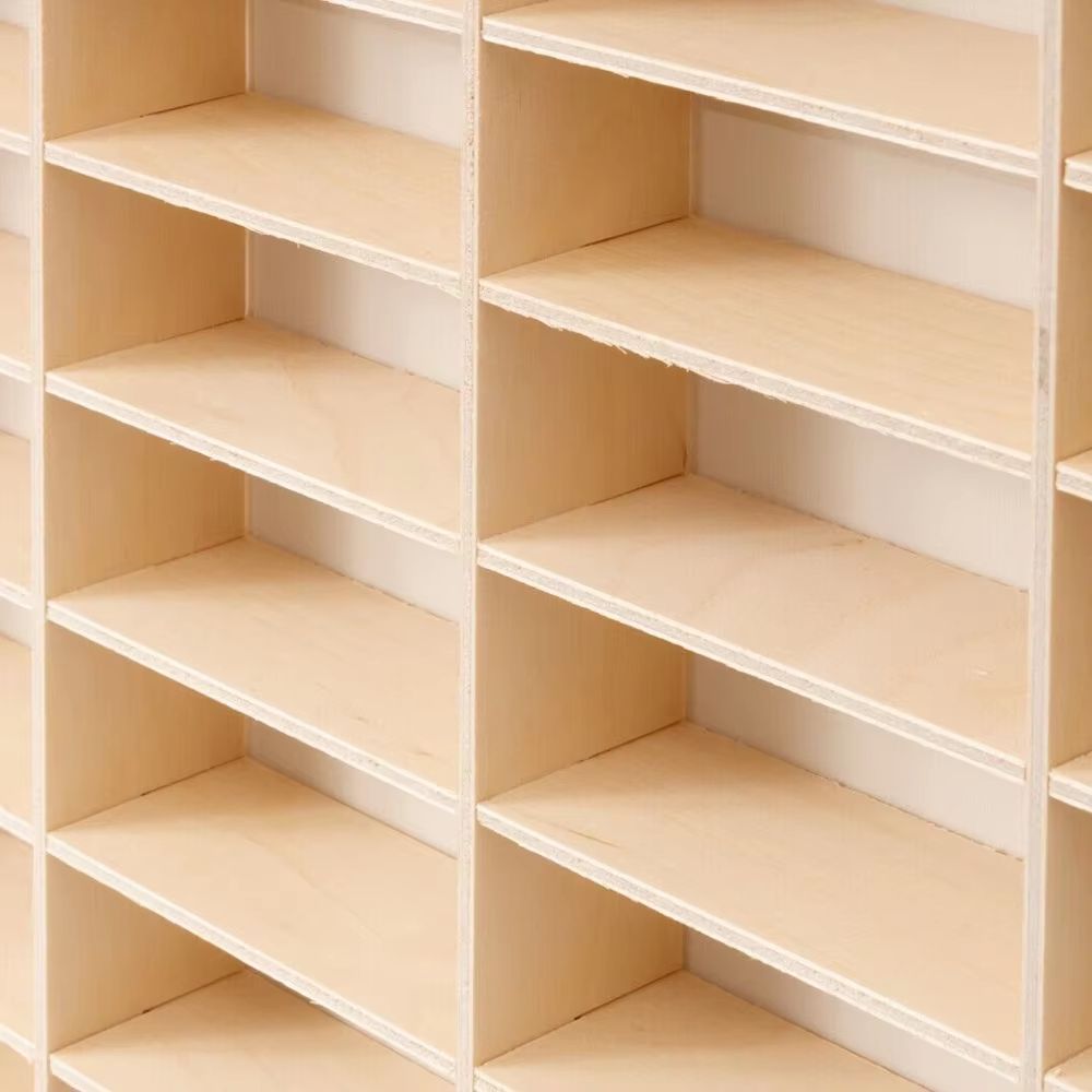 80Grid Wooden Display Shelf For Hot Wheels Matchbox 164 Diecast Car Toy Storage Organizer 1