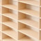 80Grid Wooden Display Shelf For Hot Wheels Matchbox 164 Diecast Car Toy Storage Organizer 1