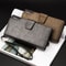 Baellerry Long Mens Wallet Large Capacity PU Leather Zipper Purse Card Holder 4