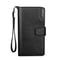 Baellerry Long Mens Wallet Large Capacity PU Leather Zipper Purse Card Holder 6