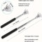 Telescopic Stainless Steel Back Scratcher Portable Extendable Itch Relief Tool For Men Women 2