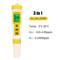 5in1 Digital Chlorine Meter Pen MultiFunction PH ORP CL2 H2 Temperature Water Quality Tester For 9