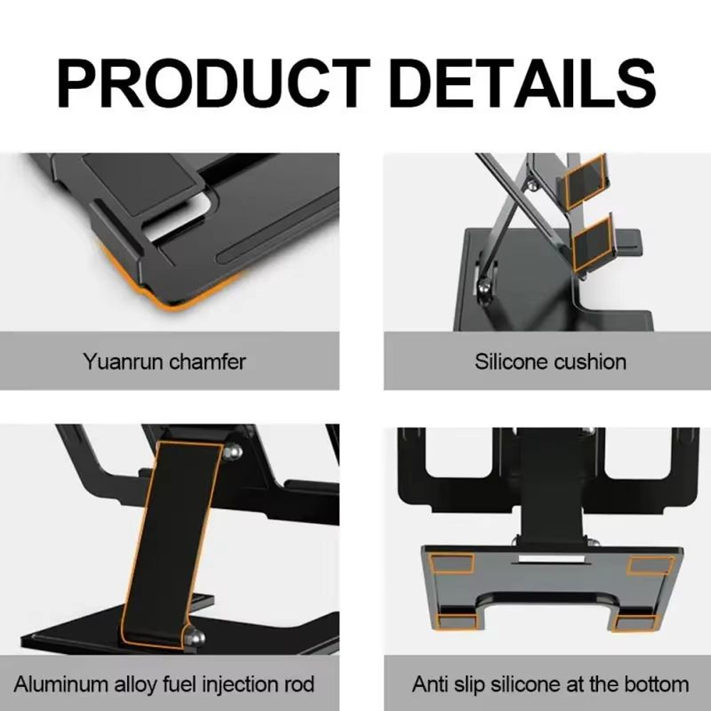 Universal AllMetal Adjustable Tablet Stand Portable Desk Holder For IPad Samsung More 4