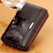 Mens Leather Long Wallet Business Clutch Purse With Phone Card Holder 3