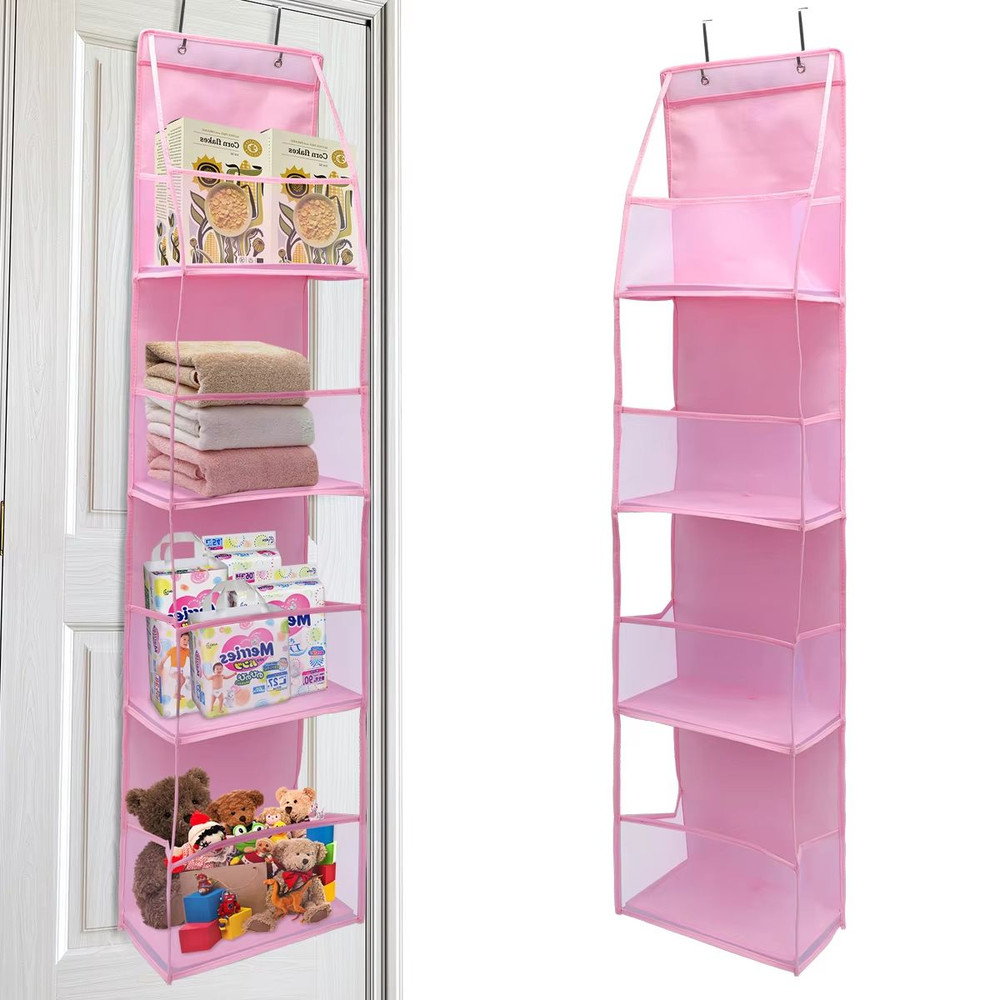 Over The Door Hanging Organizer 46 Layer Wall Storage For Closet Bathroom Nursery Bedroom 19