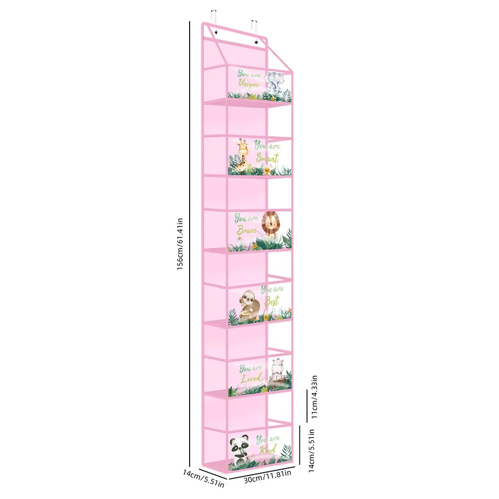 Over The Door Hanging Organizer 46 Layer Wall Storage For Closet Bathroom Nursery Bedroom 20