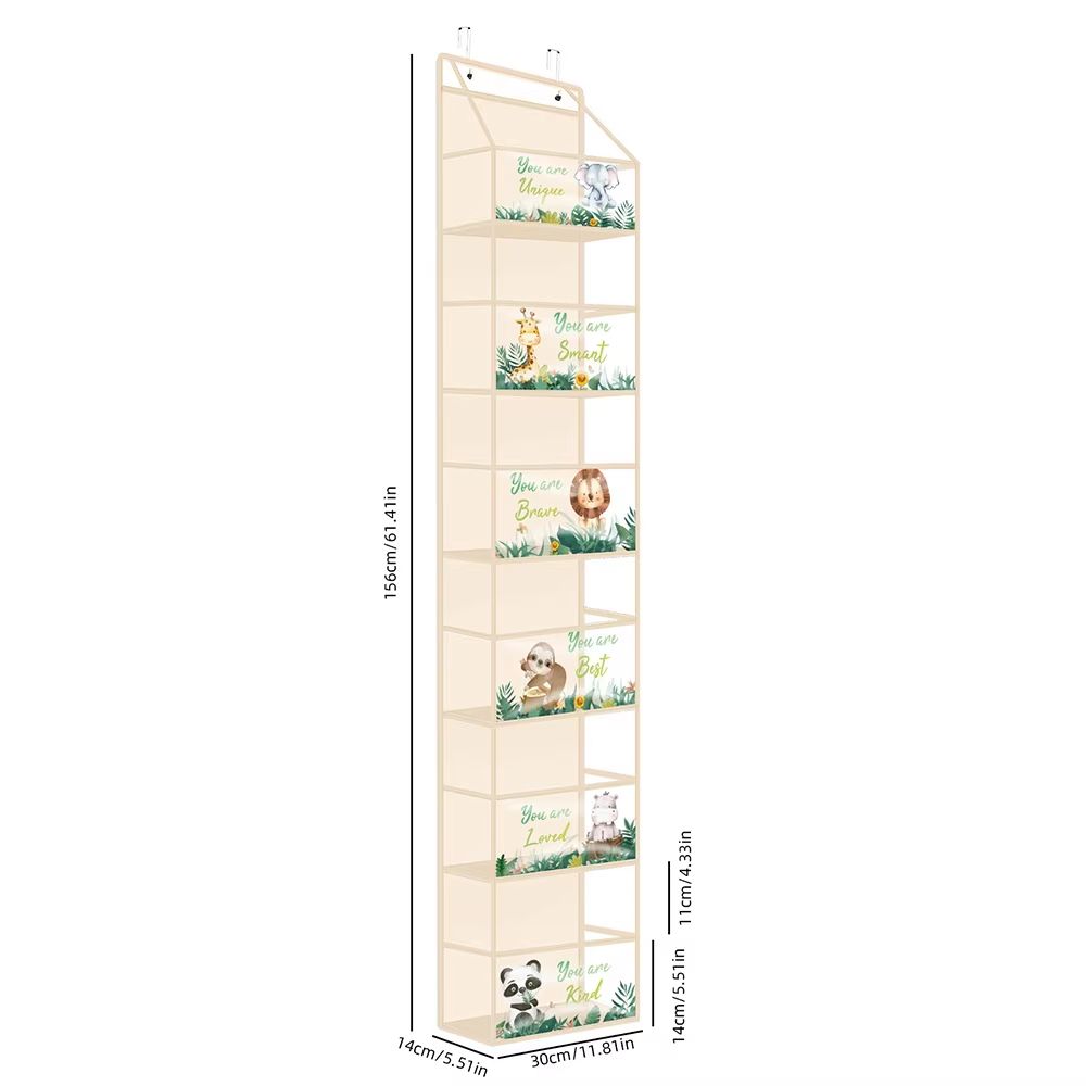Over The Door Hanging Organizer 46 Layer Wall Storage For Closet Bathroom Nursery Bedroom 22