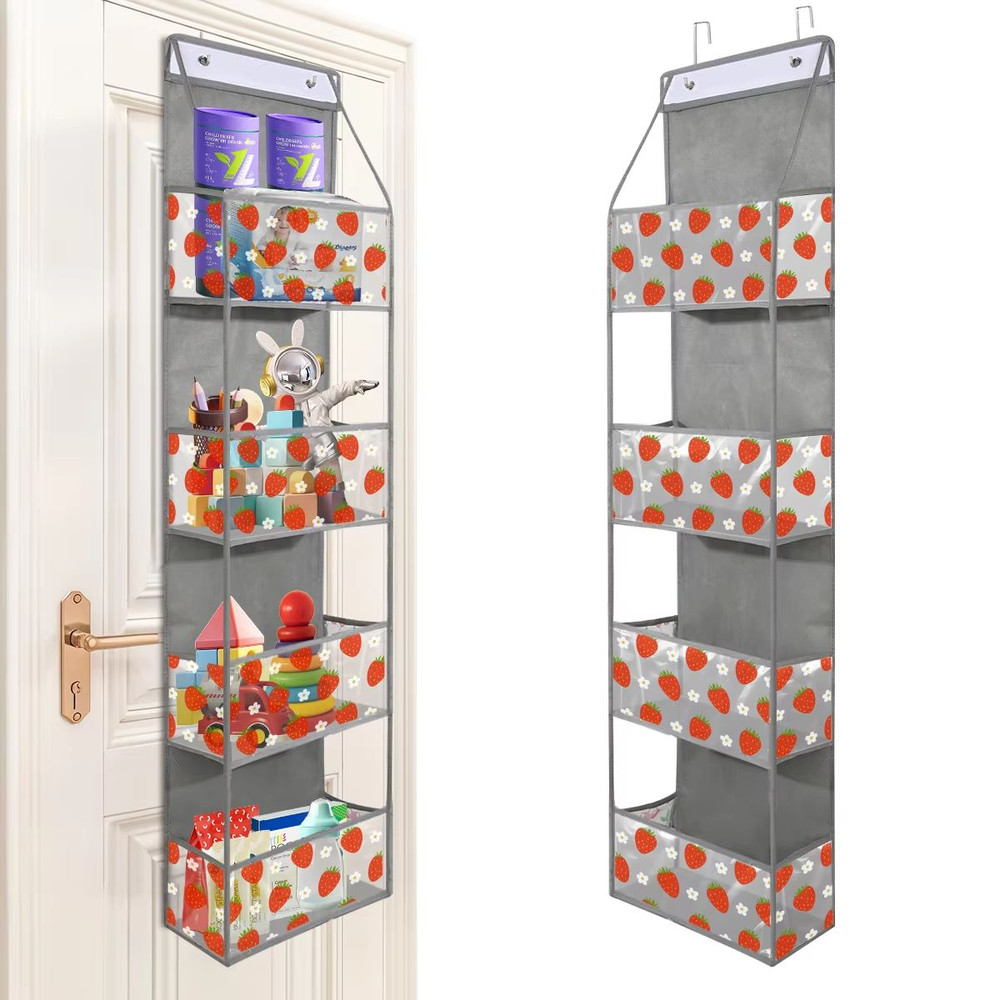 Over The Door Hanging Organizer 46 Layer Wall Storage For Closet Bathroom Nursery Bedroom 23