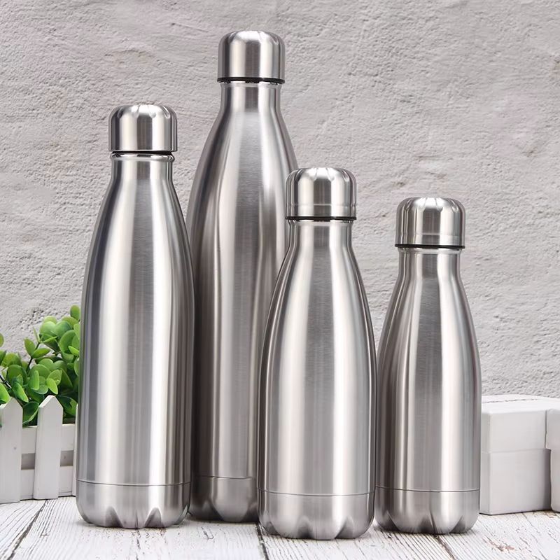 Stainless Steel Water Bottle 500ml 750ml 1000ml Leakproof Travel Sports Drink Bottle For Outdoor G 3
