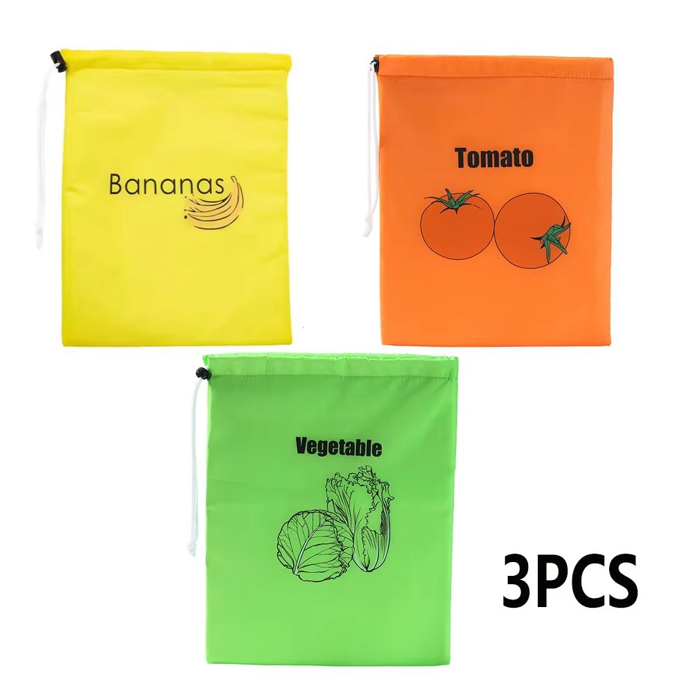 Reusable Banana Storage Bags Insulated FreshKeeping Drawstring Pouch For Fruit And Vegetables Dura 18