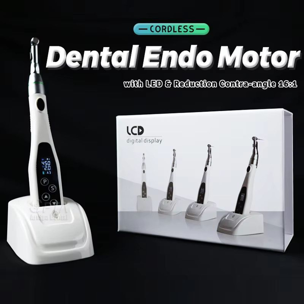 SPTA ProCordless 16 To 1 LED Endo Motor Cordless Root Canal Handpiece 0