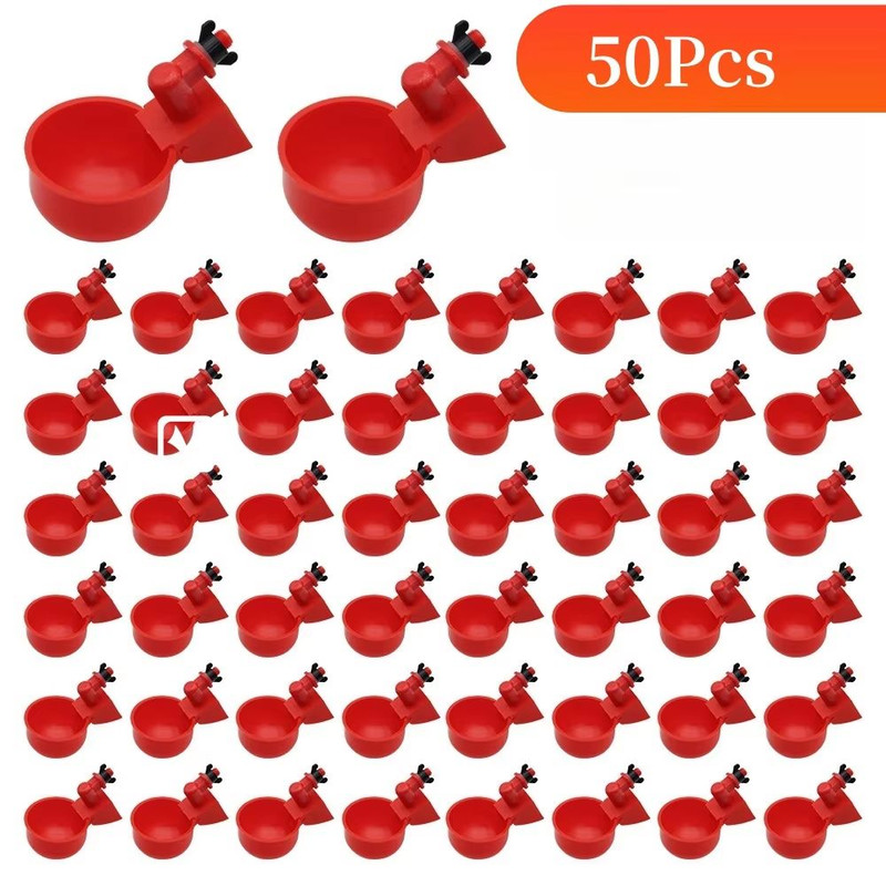 Automatic Poultry Drinking Cups 51020 Pcs Chicken Waterer Bowls For Hens Ducks And Small Birds 10